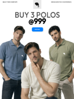 Buy 3 Polo T-Shirts @ 999 - SS 008A