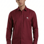 TS 01  || Maroon || Full Sleeve Shirts